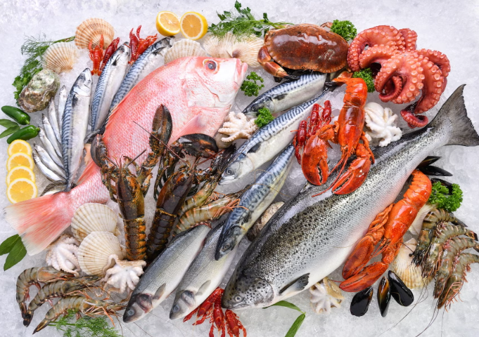 Ramen Seafood Topping Box – Shrimp, Crab Sticks & Mussels