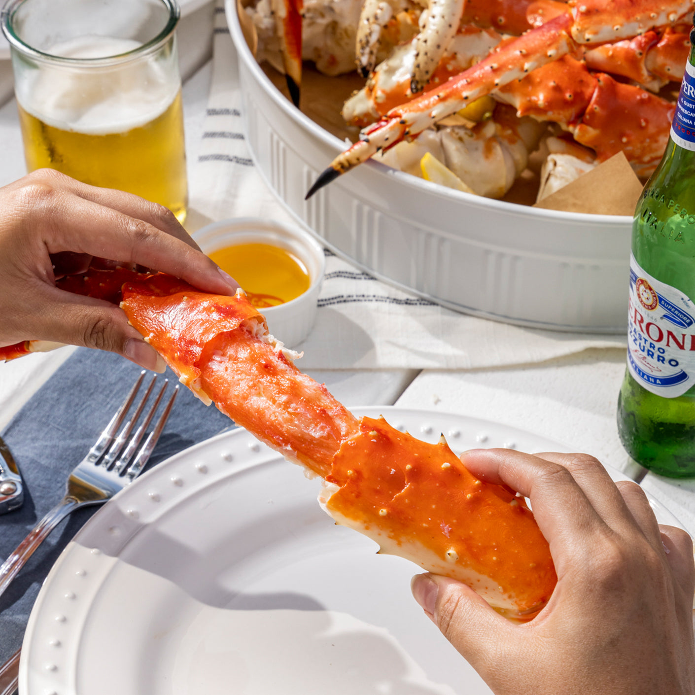 Super Colossal Alaskan King crab Legs$428.74 Super Monster Size!!!25% OFF Best Value