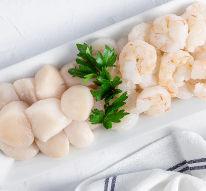 Scallops & Jumbo Shrimp Deluxe Box