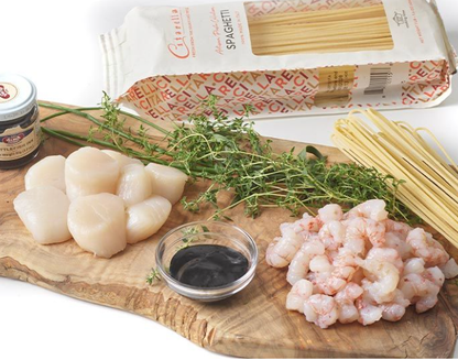 Seafood Pasta Kit (Shrimp, Mussels, Clams)