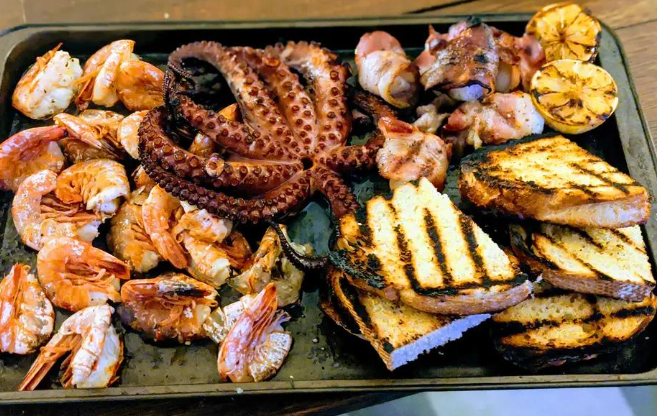 Grill Master Shrimp & Scallop Feast Box