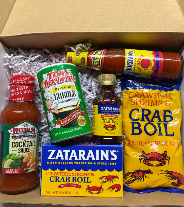 Cajun Spiced Seafood Grill Box – Southern Flavor Pack