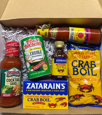 Cajun Spiced Seafood Grill Box – Southern Flavor Pack