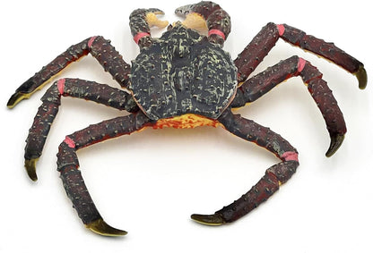 King Crab and Spider Crab Toys Set. Marine Animals Toys Sea Animal Action Figures Gift Great for Educational. Cake Topper. Swim. Bath Toys. Stocking Stuffers for Kids